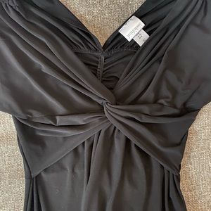 Motherhood Maternity black dress